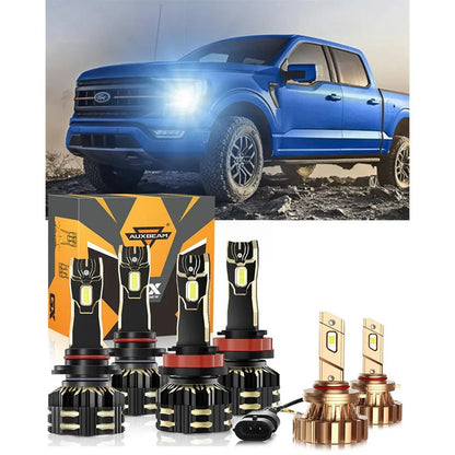 pour 2015-2020 Ford F-150 9005 H11 Ampoules de phare LED Bundle – vue 25 – NOVADOMIO