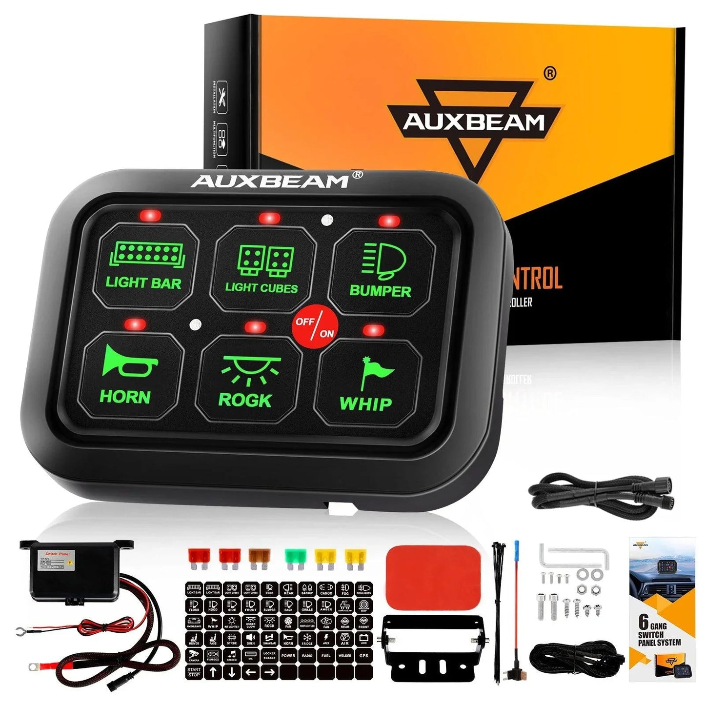 Single série 6/8 voies LED panneau de commande,tout-terrain Controller – vue 19