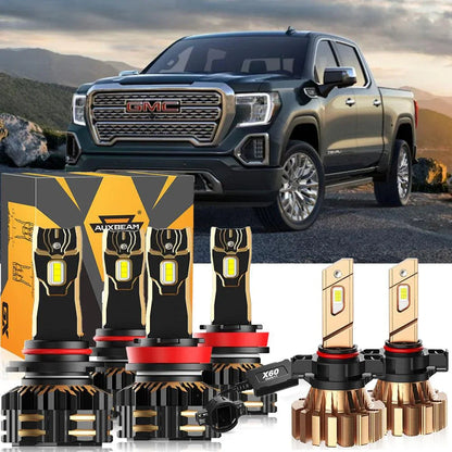 pour 2007 GMC Sierra 1500 9005 H11 Ampoules de phare LED Bundle – vue 21 – NOVADOMIO