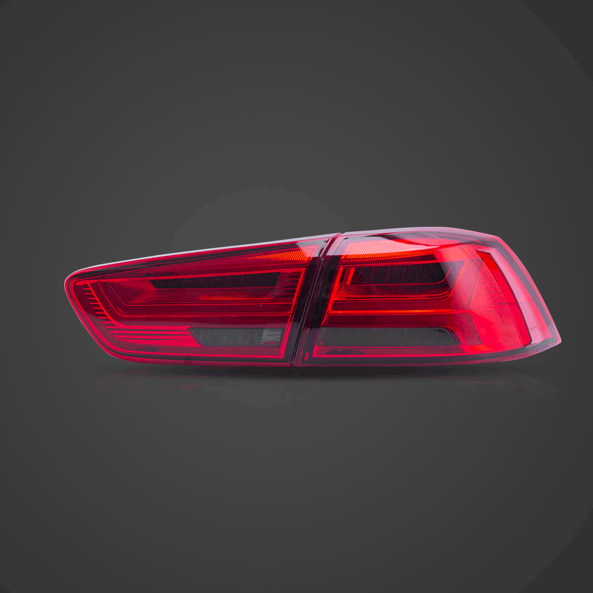 LED bloc de feux arrière avec Sequential clignotant pour 2008-2017 Mitsubishi Lancer & EVO X – vue 2