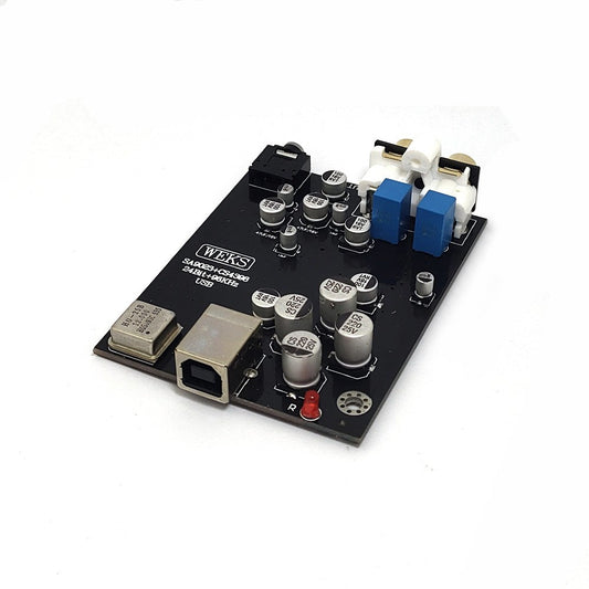 Carte décodeur USB 2.0 SA9023 + CS4398 + OPA2132 24 bits 96 KHz – vue 2