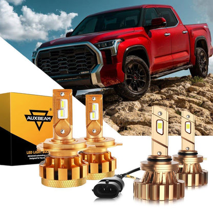 Kit d’ampoules LED feux de route/croisement F-16 Plus série CAN-bus intégré 14 000 lm pour Toyota Tundra 2000–2006 – vue 16