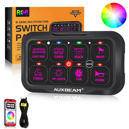 AR série 6/8 voies LED panneau de commande, tout-terrain contrôleur – vue 23 – NOVADOMIO