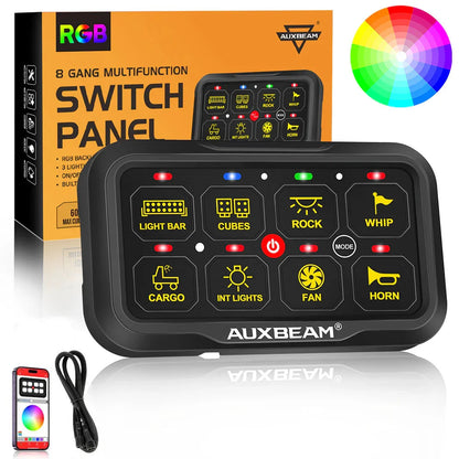 AR-820 RGB panneau de commande avec APP, modes bascule / momentané / impulsion (sortie double) – vue 10 – NOVADOMIO