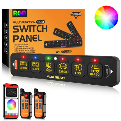 AS-600 RGB Slim panneau de commande avec APP&télécommande, modes bascule / momentané / impulsion (sortie simple) – vue 15