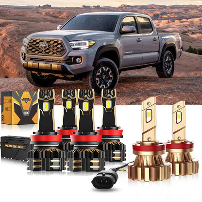 pour 2021-2022 Toyota Tacoma H11 Ampoules de phare LED Bundle – vue 16 – NOVADOMIO