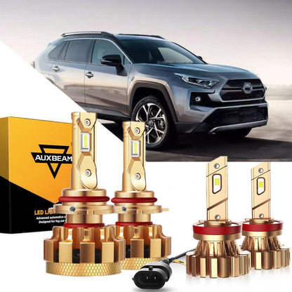Kit d’ampoules LED feux de route/croisement F-16 Plus série CAN-bus intégré 14 000 lm pour Toyota RAV4 2016–2018 – vue 15
