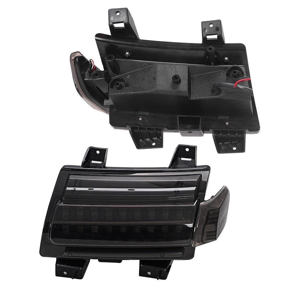 Smoke LED clignotant Lights avec DRL & feu latéral Lights pour Jeep Wrangler JL Sahara, Rubicon, High Altitude Models 2018-2…