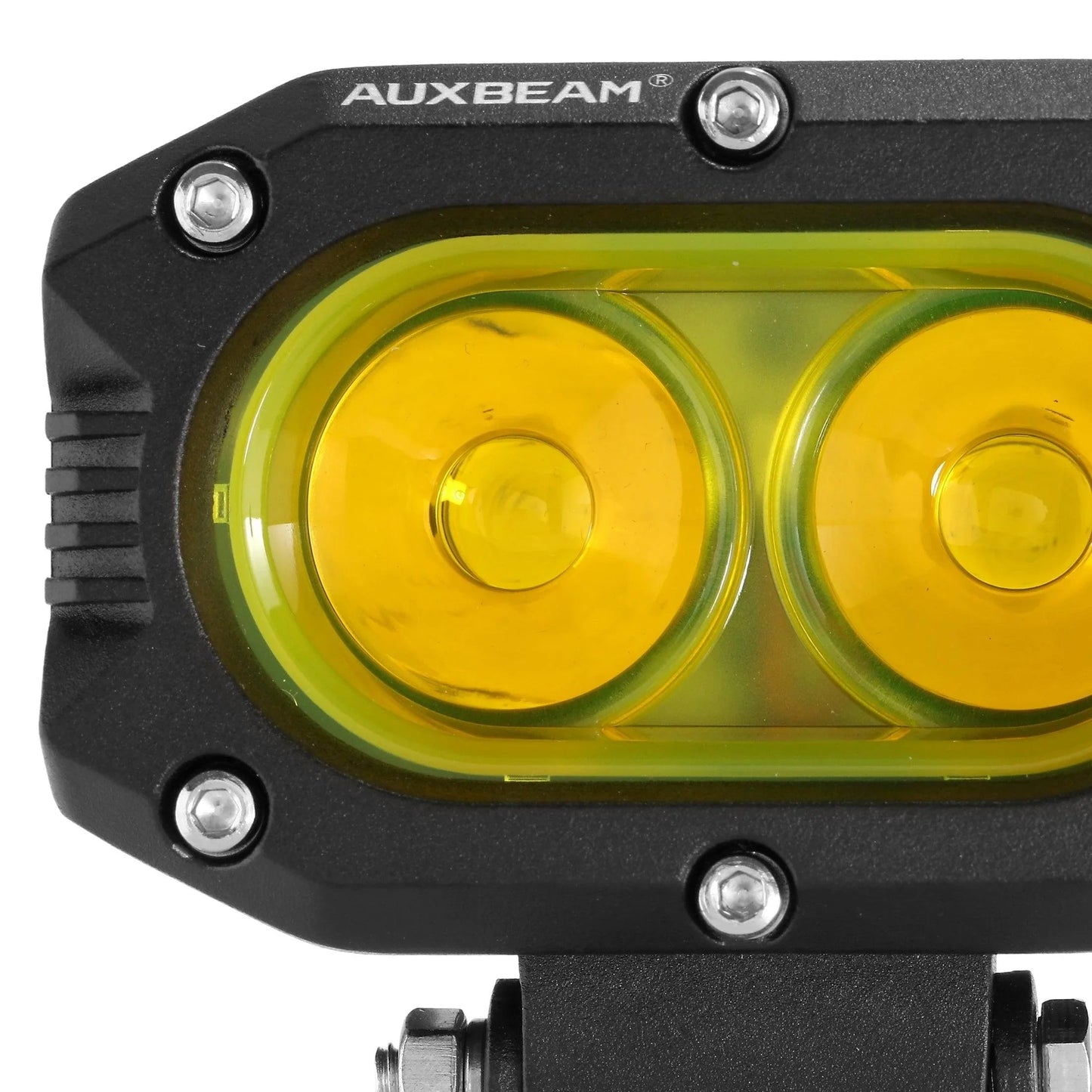R4 série | 4 Inch 60W LED Pods Light faisceau large orange Light – vue 15