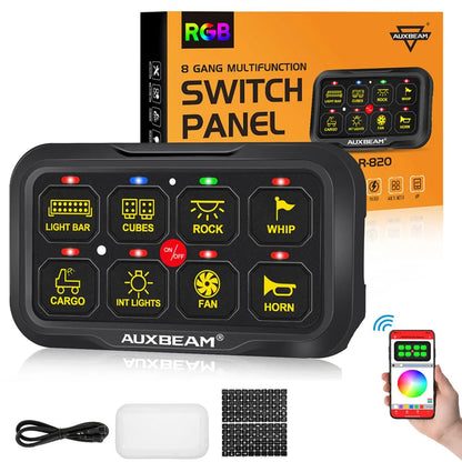 AR série 6/8 voies LED panneau de commande, tout-terrain contrôleur – vue 32 – NOVADOMIO