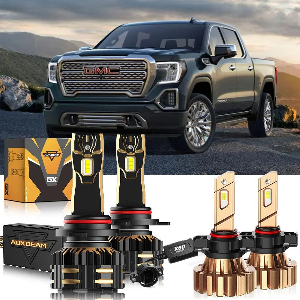 pour 2014-2015 GMC Sierra 1500 9012 Ampoules de phare LED – vue 20