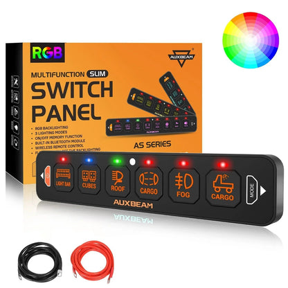 AS-R60 RGB Slim panneau de commande, modes bascule / momentané / impulsion (sortie simple) – vue 10 – NOVADOMIO