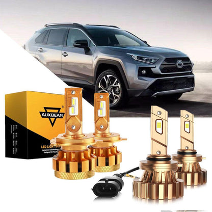 Kit d’ampoules LED feux de route/croisement F-16 Plus série CAN-bus intégré 14 000 lm pour Toyota RAV4 2001–2003 – vue 15