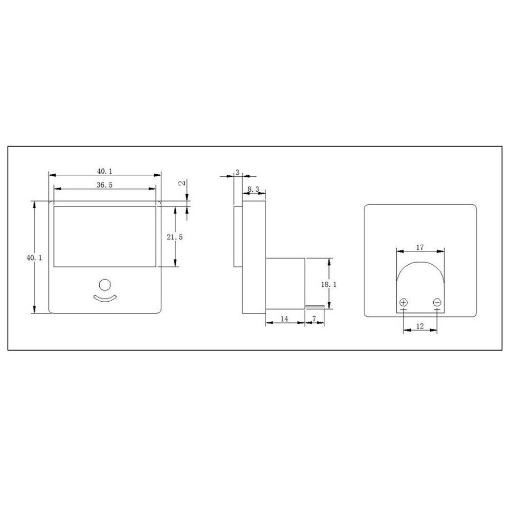 SD-H-2136 Instrument de mesure du son (DC 500uA) pour équipement audio – vue 6