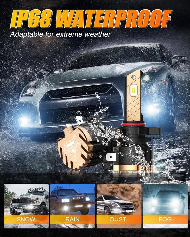 (2pcs/set) Z3 blanc/Yellow LED Fog Light/DRL BULBS 44W 8000LM – vue 5