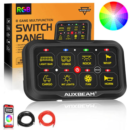 AR-820 RGB panneau de commande avec APP, modes bascule / momentané / impulsion (sortie double) – vue 11 – NOVADOMIO