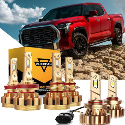 Kit d’ampoules LED feux de route/croisement F-16 Plus série CAN-bus intégré 14 000 lm pour Toyota Tundra 2007–2013 – vue 16