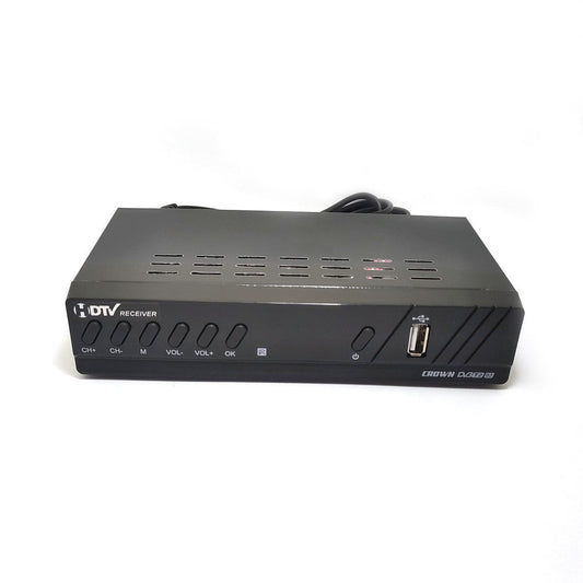 Diffusion vidéo numérique DVB-T2 HD AC 100 V-240 V – vue principale