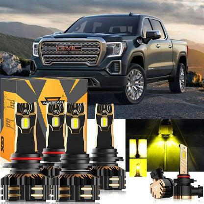 Kit d’ampoules LED de phare 9005 9006 pour GMC Sierra 1500 HD Classic 2007 – vue 11 – NOVADOMIO