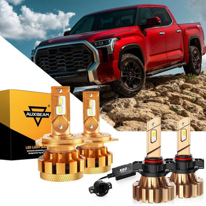 Kit d’ampoules LED feux de route/croisement F-16 Plus série CAN-bus intégré 14 000 lm pour Toyota Tundra 2014–2020 – vue 15