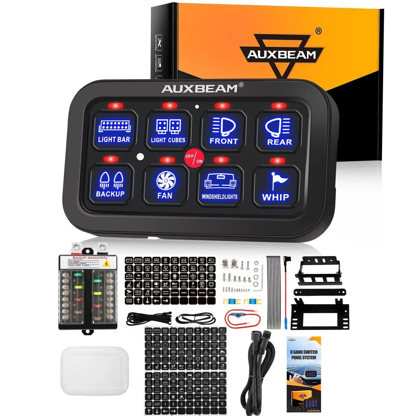 Single série 6/8 voies LED panneau de commande,tout-terrain Controller – vue 33