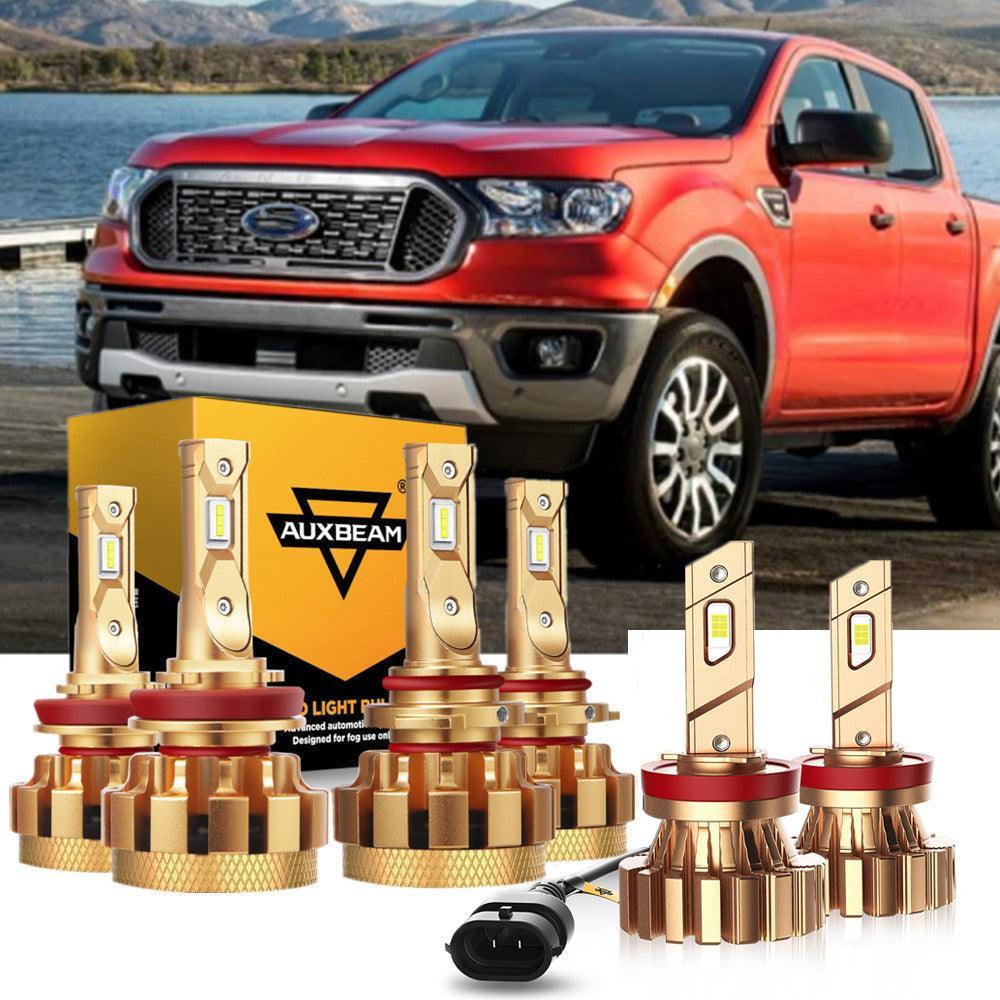 pour 2019 2020 FORD RANGER F-16 Plus série Built-in Canbus Automotive Grade 28000LM Ampoules LED High Low Beam Bundle – vue…