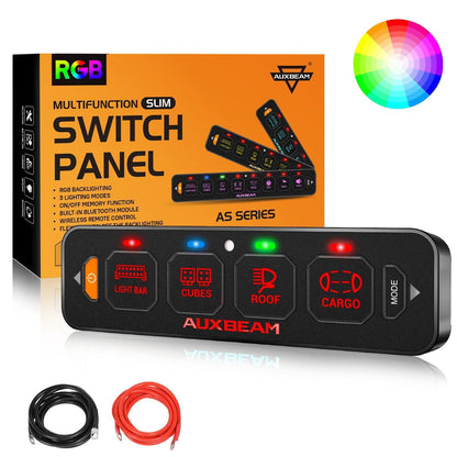 AS-R40 RGB Slim panneau de commande, modes bascule / momentané / impulsion (sortie simple) – vue 9 – NOVADOMIO