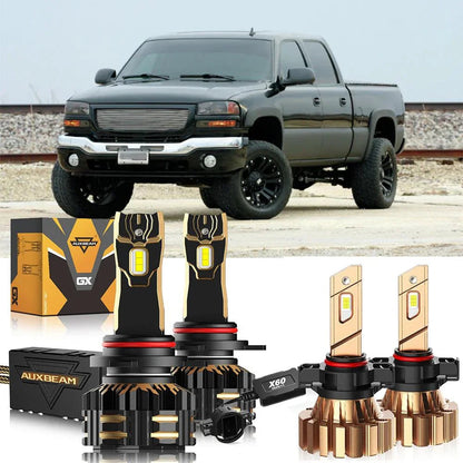 pour 2015 GMC Sierra 2500 HD 9012 Ampoules de phare LED – vue 20 – NOVADOMIO