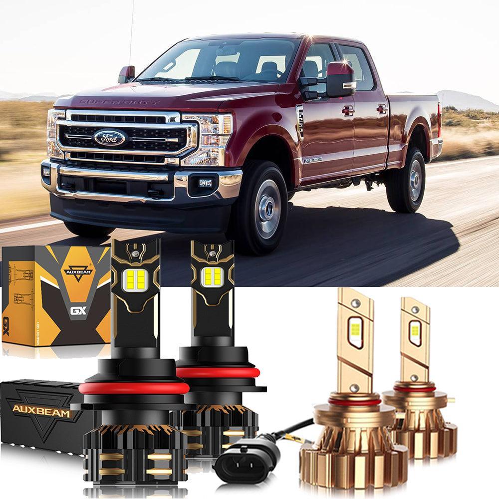 pour 2000-2004 Ford F-350 Super Duty 9007 Ampoules de phare LED – vue 19