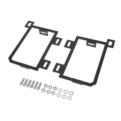 3″ projecteurs LED compacts avec supplémentaire orange caches & antibrouillard supports de montage (Vertical antibrouillard)