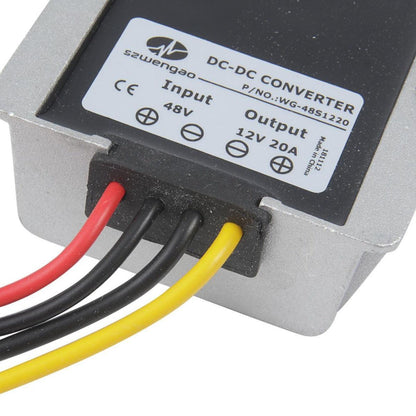 DC 48-12 V 20 A Voltage Converter Voltage Reducer Converter IP68 – vue 5 – NOVADOMIO