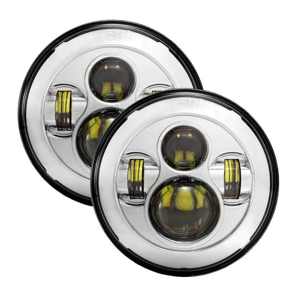 AUXBEAM 7″ LED Halo phare de remplacement pour Jeep Wrangler TJ CJ JK – vue 14 – NOVADOMIO