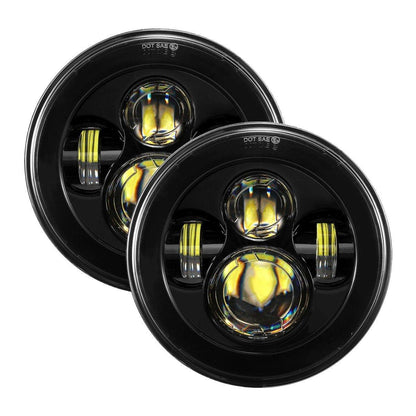 AUXBEAM 7″ LED Halo phare de remplacement pour Jeep Wrangler TJ CJ JK – vue 12 – NOVADOMIO
