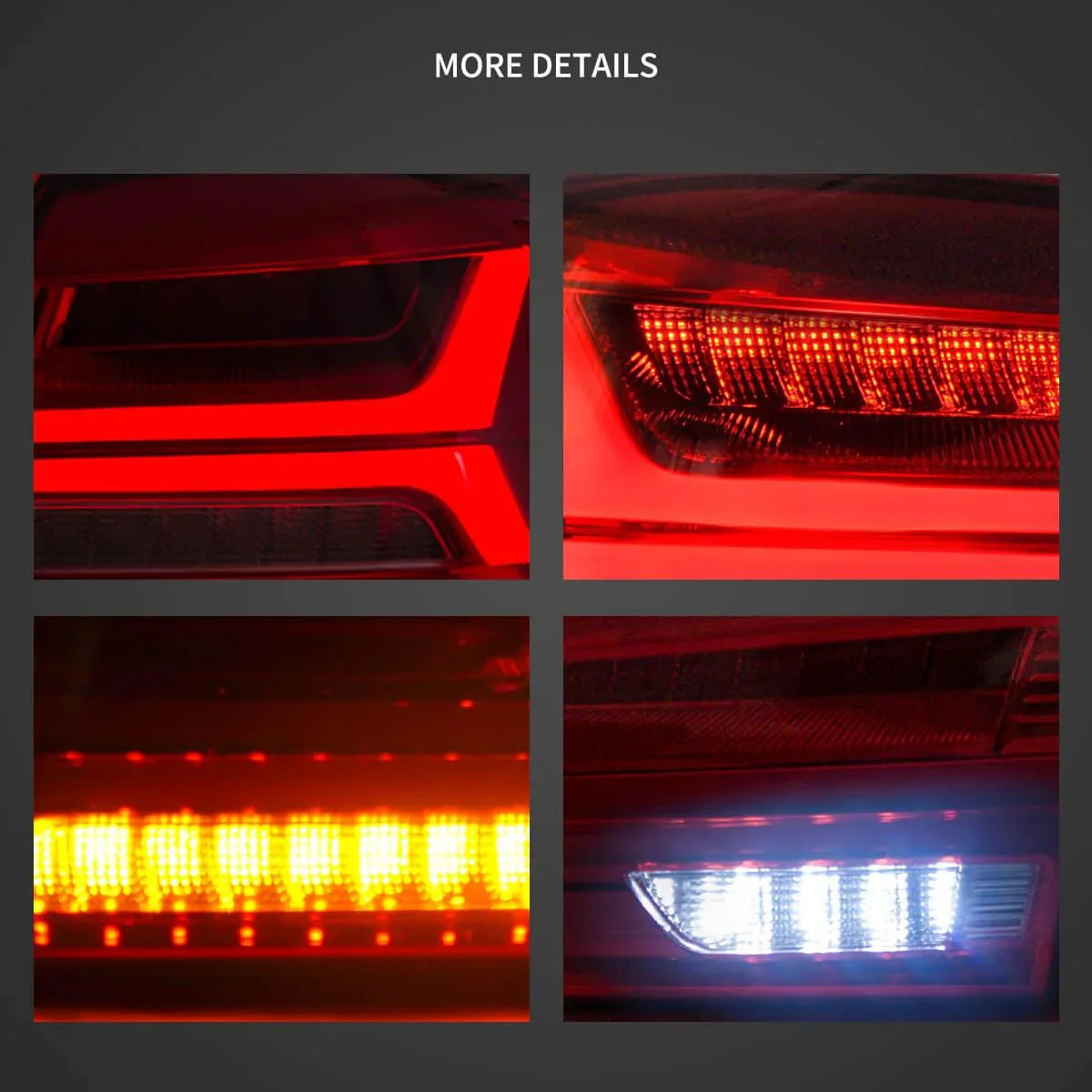 LED bloc de feux arrière avec Sequential clignotant pour 2008-2017 Mitsubishi Lancer & EVO X – vue 6