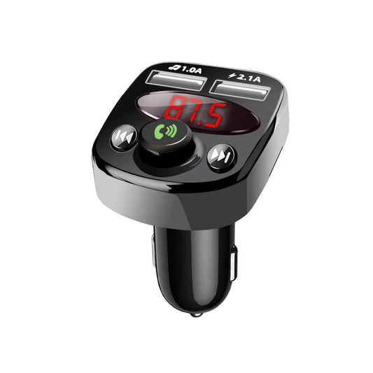 Récepteur Audio FM Bluetooth MP3 pour voiture, mains libres, Bluetooth 5.0, kit USB, chargeur – vue 2