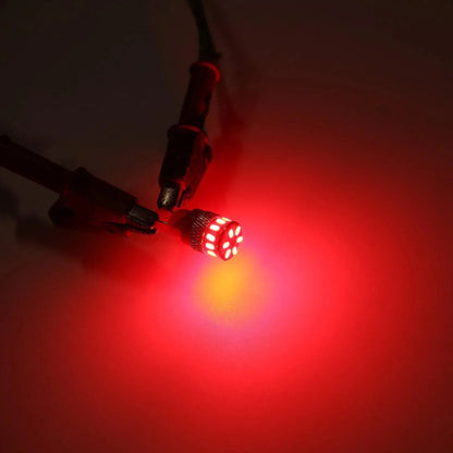 168 2825W5W T10 Ampoules LED pour plaque, feux latéraux et intérieur 4 W 300% haute luminosité sans erreur CAN-bus rouge – 2