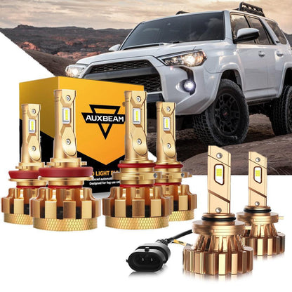 Kit d’ampoules LED feux de route/croisement F-16 Plus série CAN-bus intégré 14 000 lm pour Toyota 4Runner 2006–2009 – vue 15