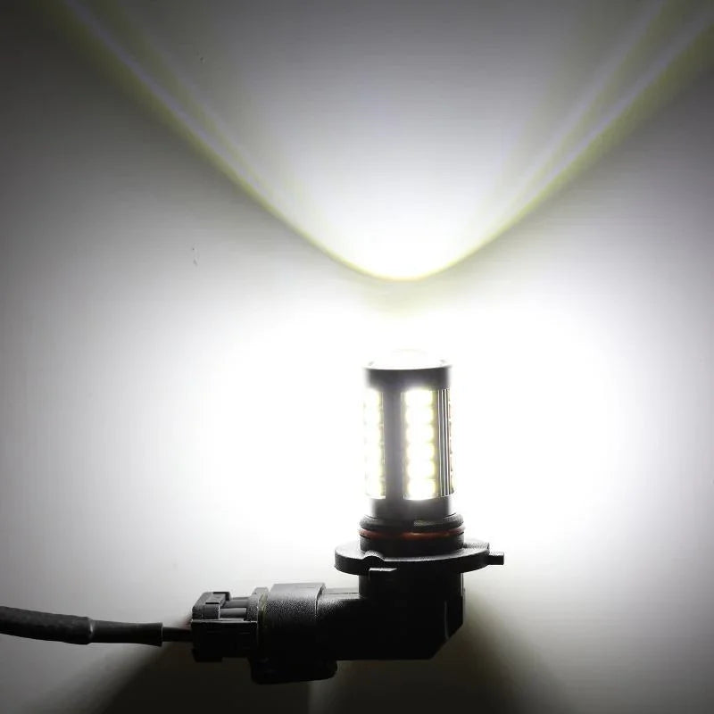 H10 9145 9140 HB3 LED Fog Light/DRL 50W 4000LM 6500K blanc 33LED série – 2 ampoules – vue 10
