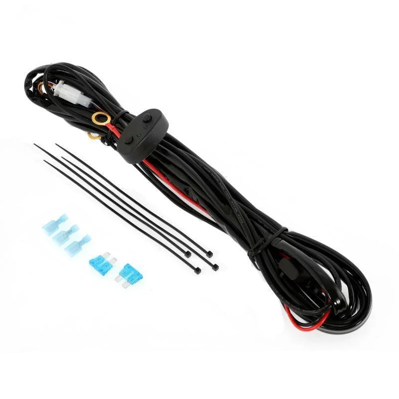 Wiring Harness 10FT, Customized pour AUXBEAM 6 Modes Barres LED, 12V 40A Relay pour Switching Between Different Modes