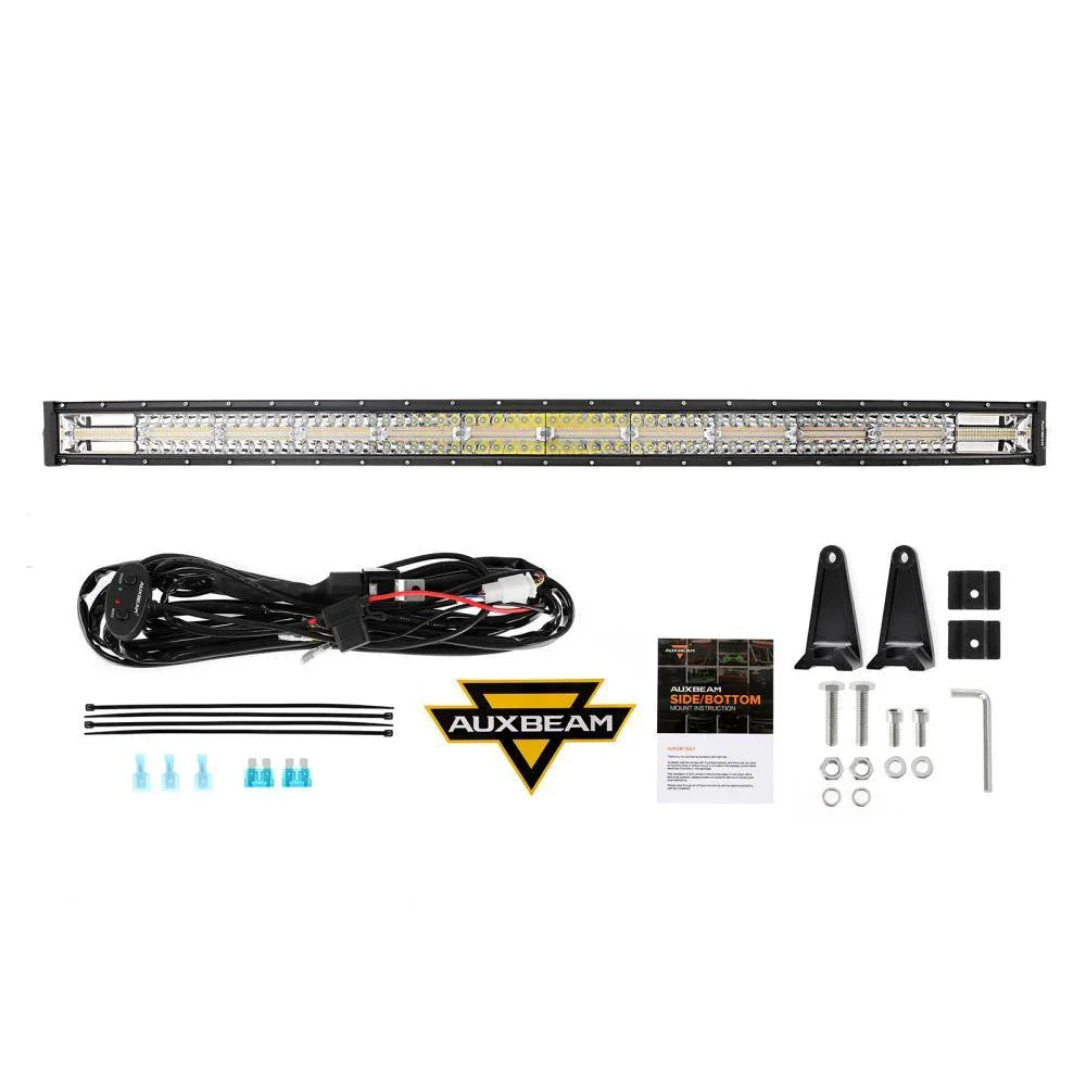 50 Inch 6 Modes Curved Barres LED & Barres LED Mounting Bracket Combo pour Can-am Maverick X3 – vue 13