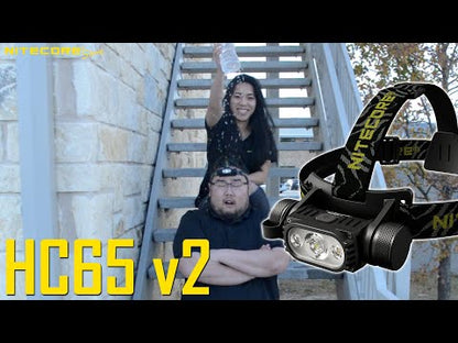 Lampe frontale Nitecore HC65 V2, 1 750 lm – vue 6 – NOVADOMIO