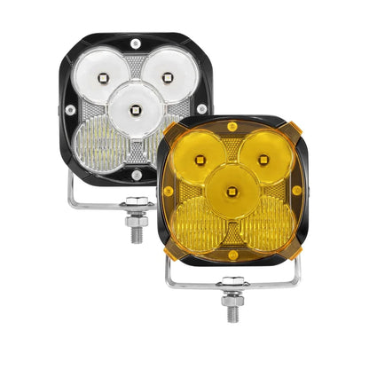 XP-ULTRA série 4.5″ faisceau combiné Projecteurs LED compacts tout-terrain avec rétroéclairage orange – NOVADOMIO