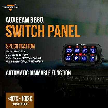 6/8 voies LED panneau de commande, tout-terrain Controller – vue 8 – NOVADOMIO