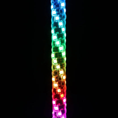 3FT RGB LED fouet LED Rotating couleurs changeantes mât lumineux avec télécommande – vue 10 – NOVADOMIO