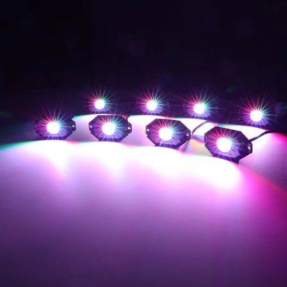 RGB éclairage LED de soubassement kit avec Bluetooth contrôleur pour GMC Sierra AT4 GMC Sierra 1500/2500/3500 – vue 14