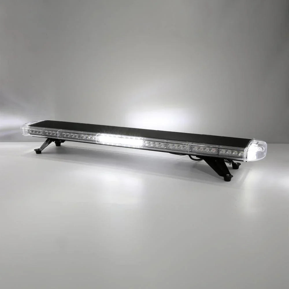 47 Inch Rooftop Strobe Flashing Barres lumineuses avec Mounting Brackets 20 Flashing Modes Emergency Safety Warning Caution…