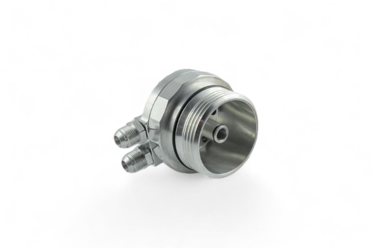 CNC usiné huile filtre cap avec radiateur d'huile an 10 raccords pour VAG 3.0 TDI 059115389ad – Darkside Developments