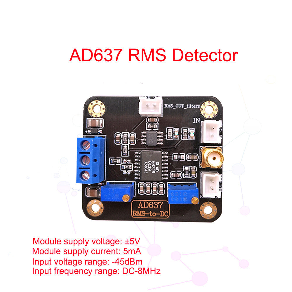 Module de détection AD637 RMS, détecteur de tension de crête, Acquisition de données de Signal AC – vue 6