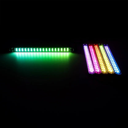 Magic Dream couleur RGB éclairage sous caisse LED Strip feux Kit avec Bluetooth APP & Télécommande sans fil avec fonction feu