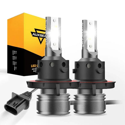 H13 Ampoules LED Z6 série sans ventilateur 300% plus lumineux 6500K lumière blanche – NOVADOMIO